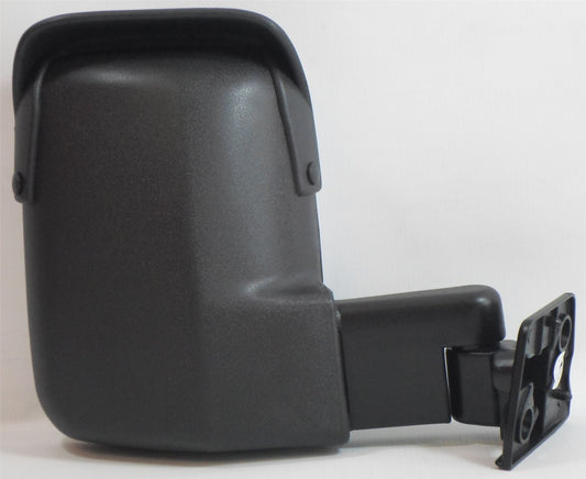 Ford Transit Van 1986-1994 Short Arm Manual Black Wing Door Mirror Drivers Side
