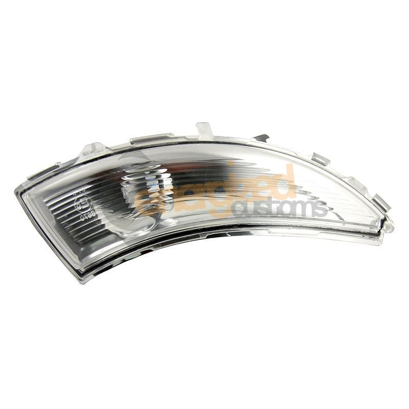 Renault Captur 2013-> Wing Door Mirror Indicator Clear Passenger Side N/S