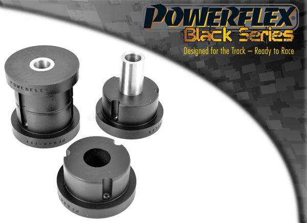 For Mitsubishi Lancer 4-5-6 RS/GSR PowerFlex Black Rear Tie Bar Front Bush