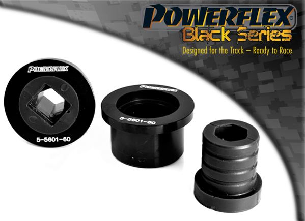 For BMW E46 3 Series 1999-2006 PowerFlex Black Series Front Wishbone Rear Bush