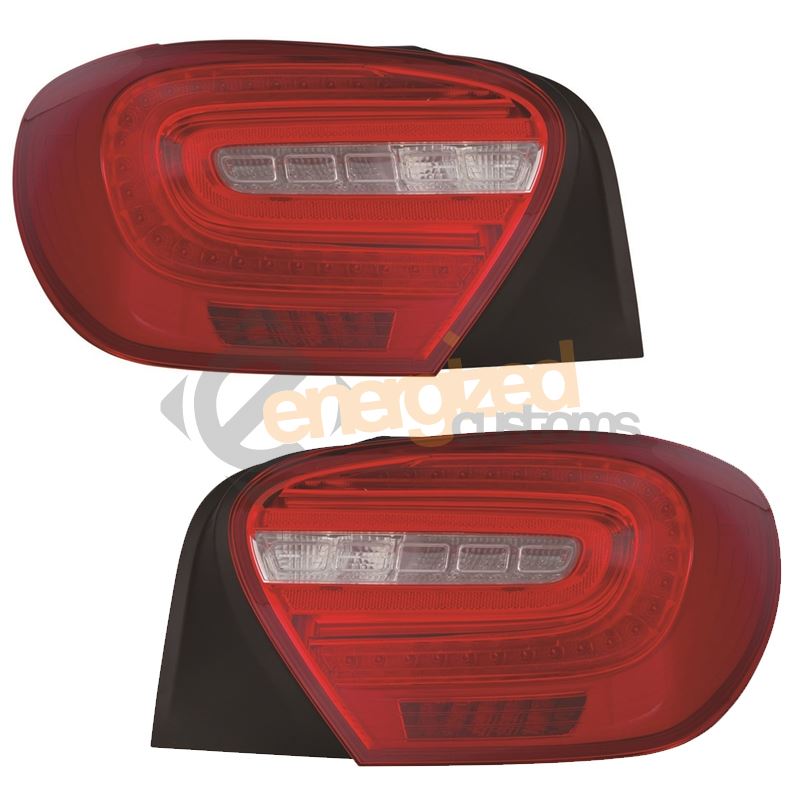 MERCEDES A-CLASS W176 2012-2015 HATCHBACK LED REAR TAIL LIGHTS PAIR LEFT & RIGHT