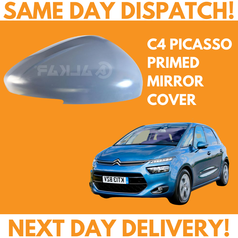 Citroen C4 Picasso Inc Grand 2013-2018 Wing Mirror Cover Primed Right Side