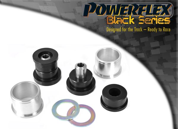 For Mini Paceman R61 2WD 2013-2016 PowerFlex Black Rear Trailing Arm Front Bush