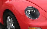 VOLKSWAGEN BEETLE  1998-2005 BLACK ANGEL EYES HEADLIGHTS PAIR