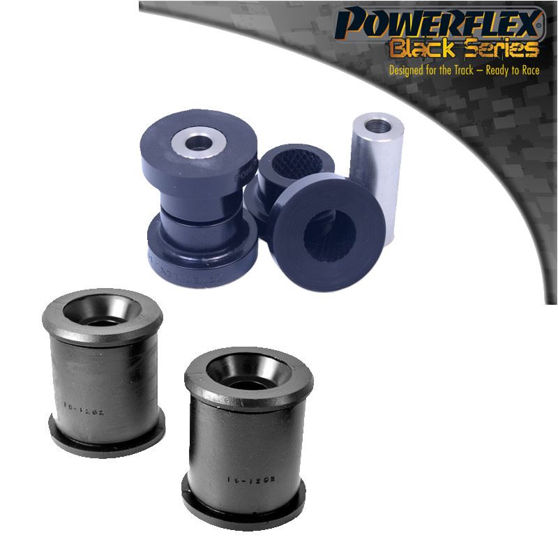 Ford Focus Mk2 (2005-2010) PowerFlex Black Front Wishbone Bush Set for 12mm Bolt