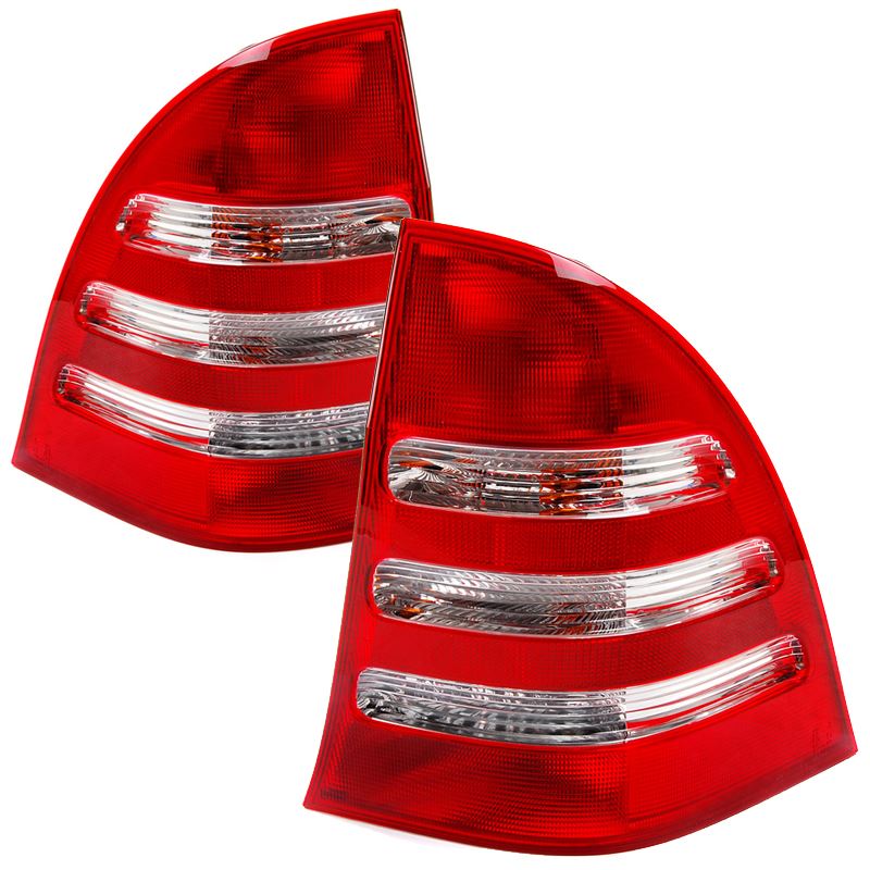 MERCEDES C CLASS W203 ESTATE 2004-2007 REAR TAIL LIGHTS 1 PAIR O/S & N/S