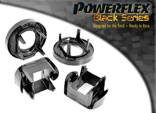 For BMW 1 Series 2004-2013 PowerFlex Black Rear Subframe Rear Mounting Insert