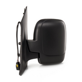 Peugeot Expert 2007-2016 Electric Door Wing Mirror Twin Glass Black Left Side