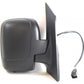Citroen Dispatch 2007- Electric Wing Door Mirror Single Glass Black Drivers Side
