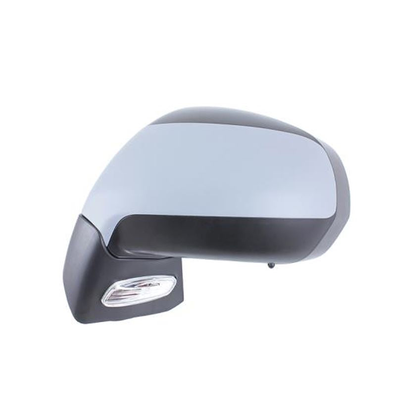 Peugeot 3008 2009-> Powerfolding Wing Door Mirror Primed Cover Passenger Side