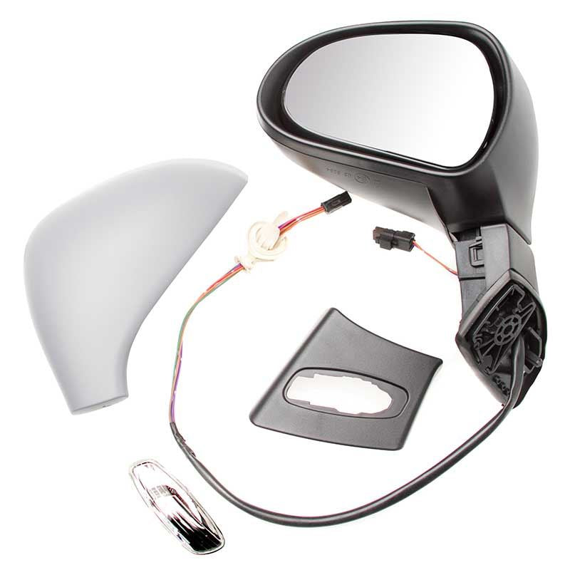 Peugeot 308 2007-2015 Electric Door Wing Mirror Primed Passenger Side Left