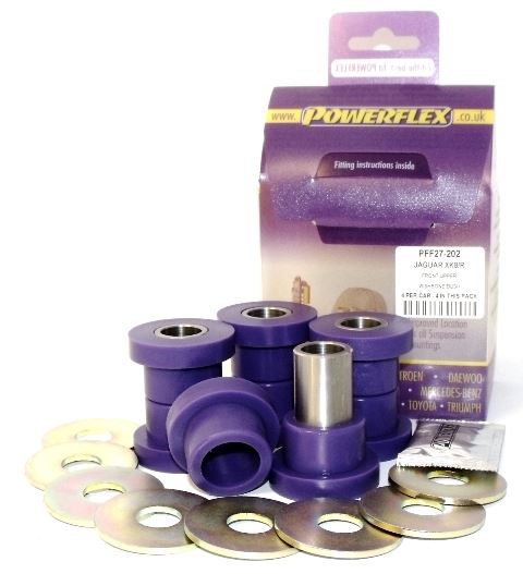 For Jaguar XK8, XKR-X100 1996-2006 PowerFlex Front Upper Wishbone Bush