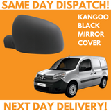Renault Kangoo MK2 2013-2020 Wing Mirror Cover Black Left Side