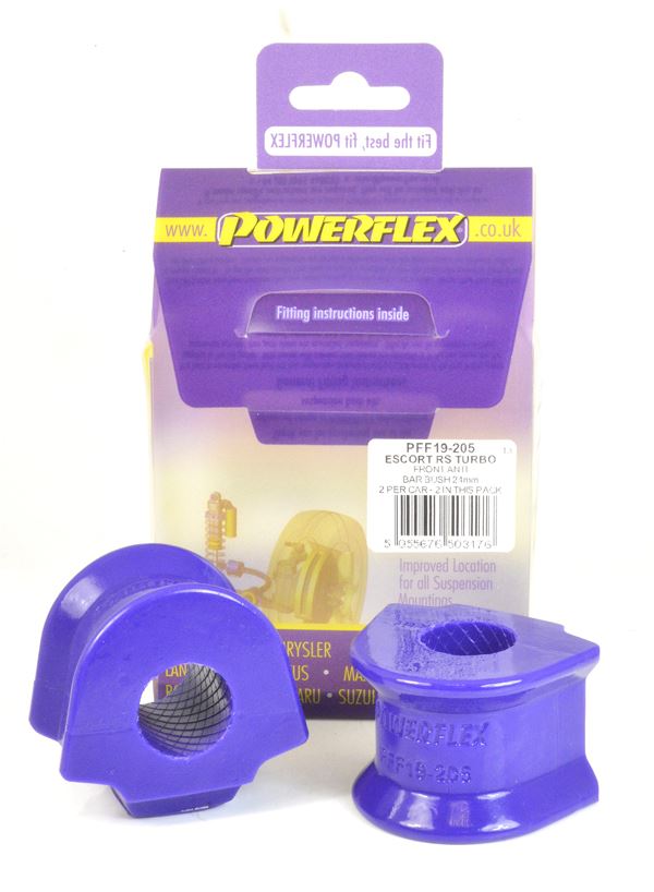 For Ford Escort RS Turbo Series 2 PowerFlex Front Anti Roll Bar Mounting Bush