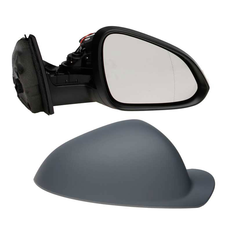 Vauxhall Insignia 2008-> Powerfolding 7 Pin Primed Wing Door Mirror Drivers Side