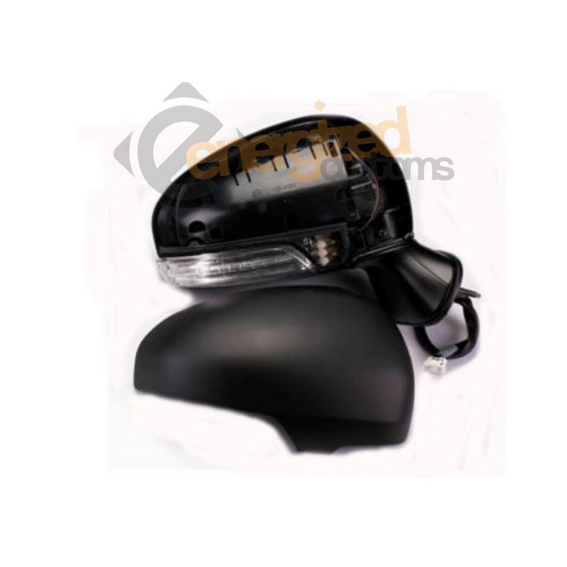 Toyota Avensis 2009-2016 Electric Door Wing Mirror Black Drivers Side Right