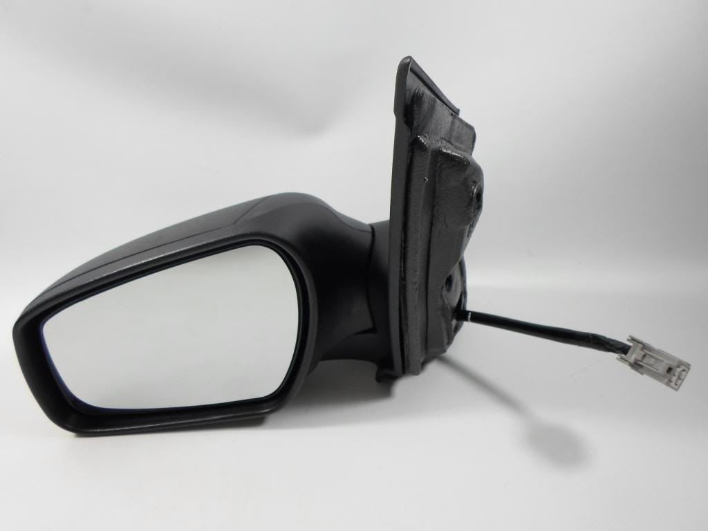 Ford Focus Mk2 2005-5/2008 Electric Wing Door Mirror Black Cover Passenger Side