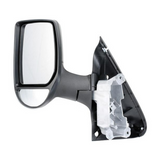 Ford Transit Van Mk7 4/2006-> Manual Short Arm Wing Door Mirror Passenger Side