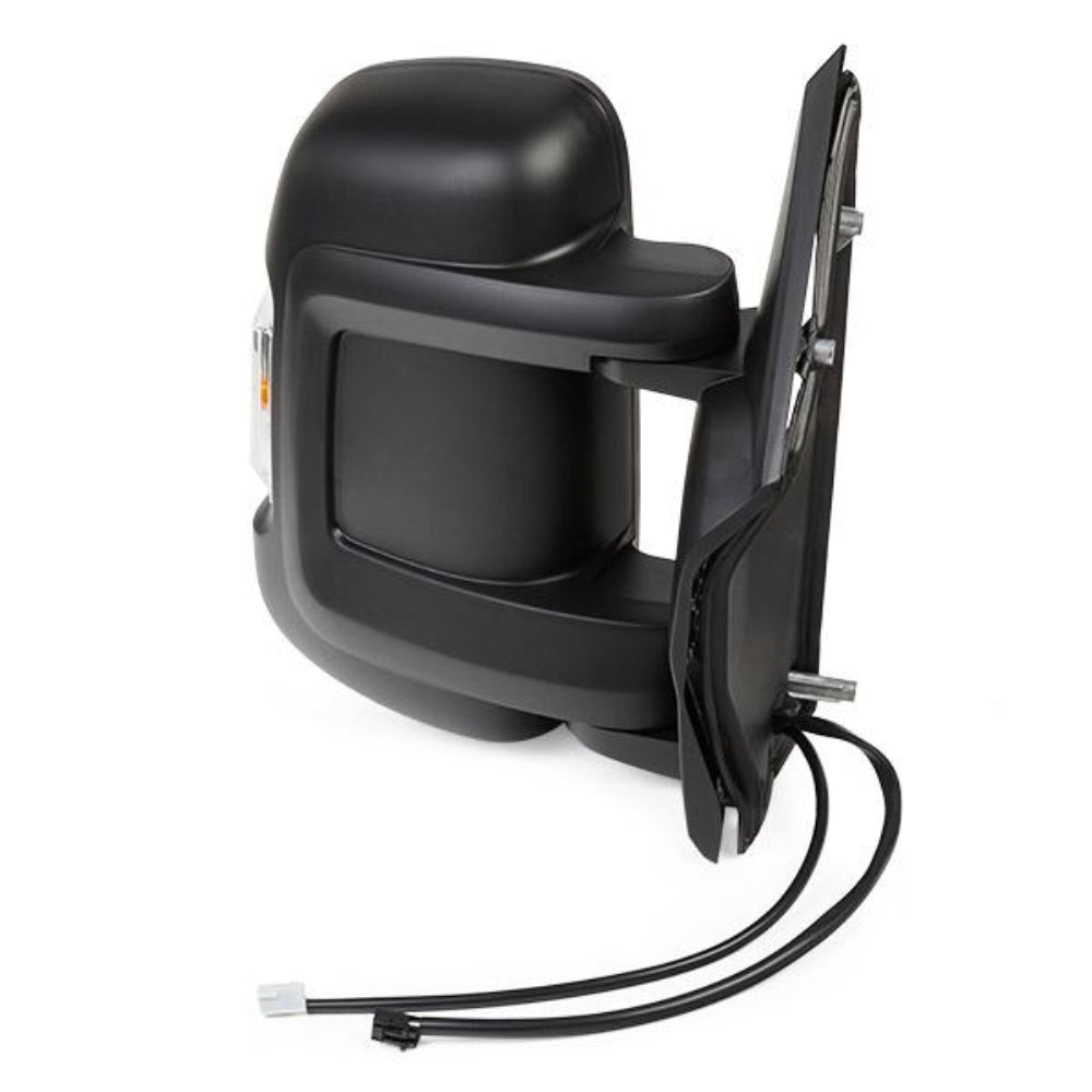 Citroen Relay 2006-2023 Short Arm Electric Wing Door Mirror Inc Temp Sensor