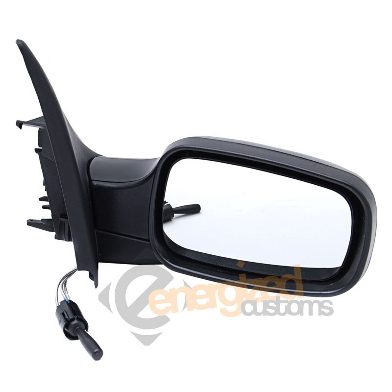 Renault Megane Mk2 10/2002-4/2009 Cable Black Wing Door Mirror Drivers Side