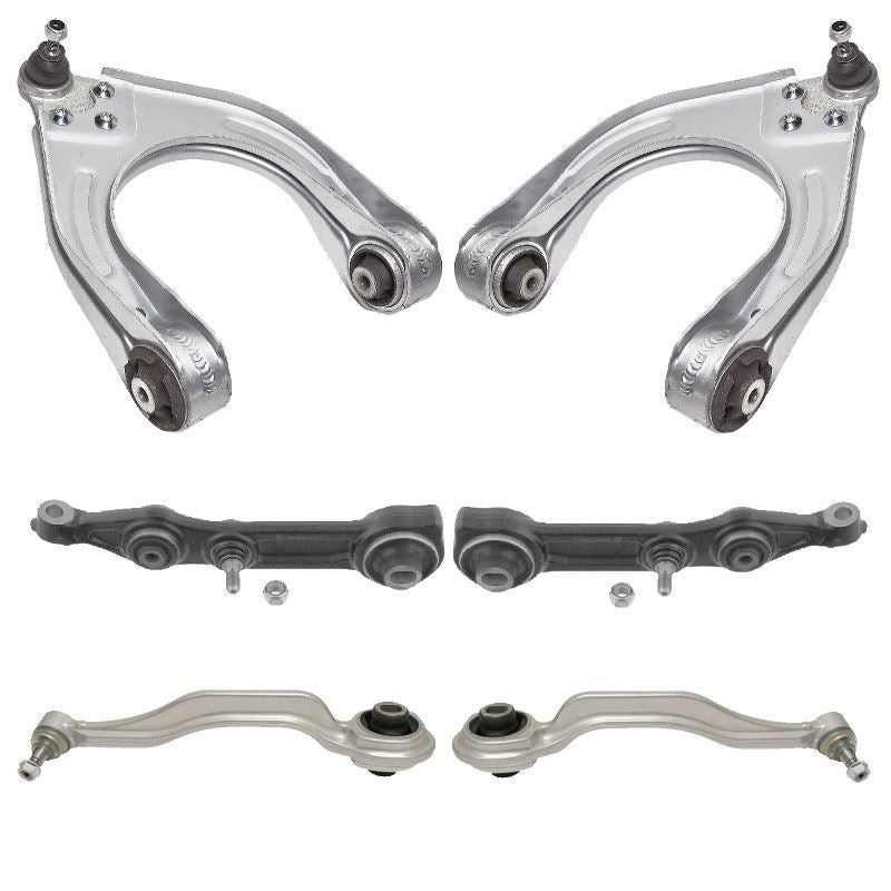 Mercedes E-Class 2002-2009 Front Upper & Lower 6 PCS Wishbones Arms Kit