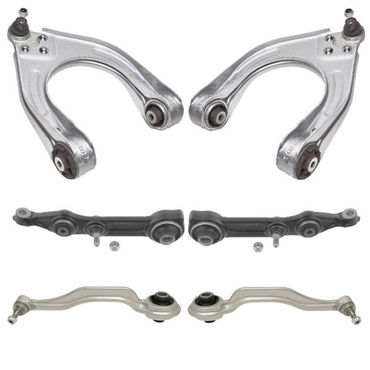 Mercedes E-Class 2002-2009 Front Upper & Lower 6 PCS Wishbones Arms Kit