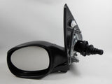 Peugeot 206 1998-2009 Cable Adjust Wing Door Mirror Black Cover Passenger Side