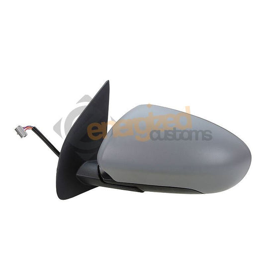 Nissan Qashqai 2007-4/2010 Powerfolding Black Wing Door Mirror Passenger Side