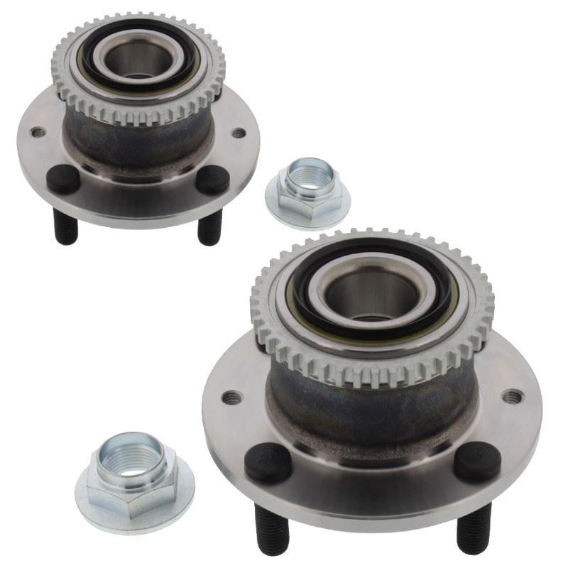 For Mazda 323 Mk6 1998-2003 Rear Hub Wheel Bearing Kits Pair