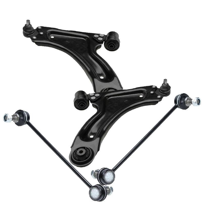 For Vauxhall Meriva Mk1 2003-2010 Front Lower Wishbones Arms and Drop Links Pair