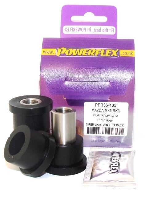 For Mazda MX-5 2005-2015 PowerFlex Rear Trailing Arm Front Bush