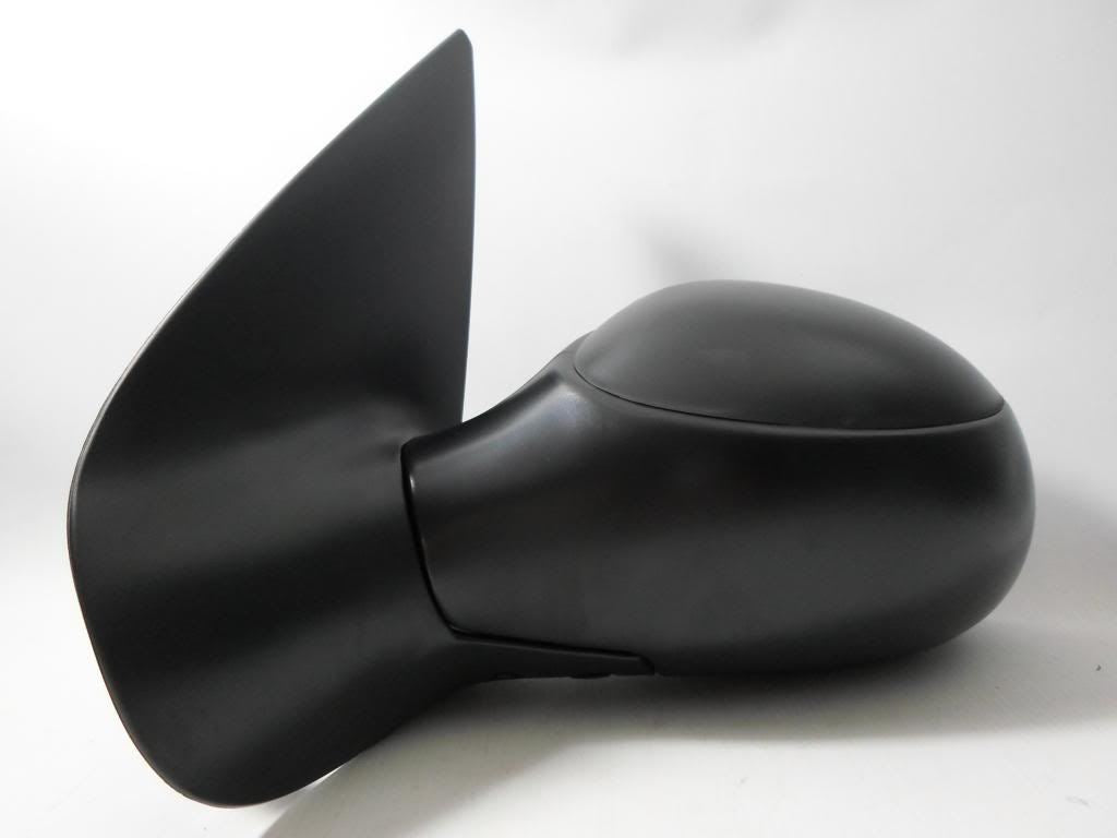 Peugeot 206 1998-2009 Cable Adjust Wing Door Mirror Black Cover Passenger Side