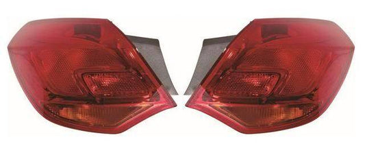 VAUXHALL ASTRA J MK6 1/2010-> 5 DR HATCHBACK REAR TAIL LIGHTS 1 PAIR O/S & N/S