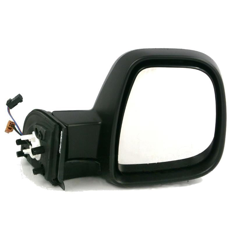 Peugeot Partner 2012-2016 Electric Black Cover Wing Door Mirror Drivers Side