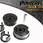 VW Golf MK2 G60 1985-1992 PowerFlex Black Series Rear Lower Engine Mount Bush