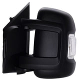 Peugeot Boxer Van 2006-2017 Manual Short Arm Black Wing Door Mirror Passenger Side