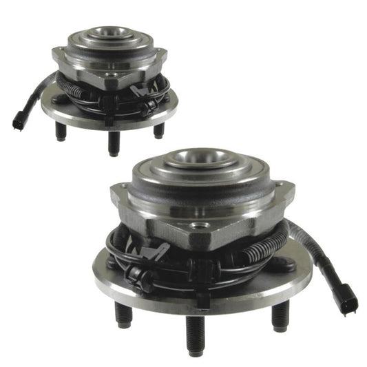 Jeep Cherokee Mk3 2001-2008 Front Hub Wheel Bearing Kits Pair