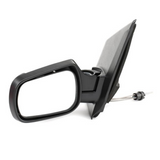 Ford Fiesta MK6 2002-2005 Manual Black Wing Door Mirror Passenger Side Left