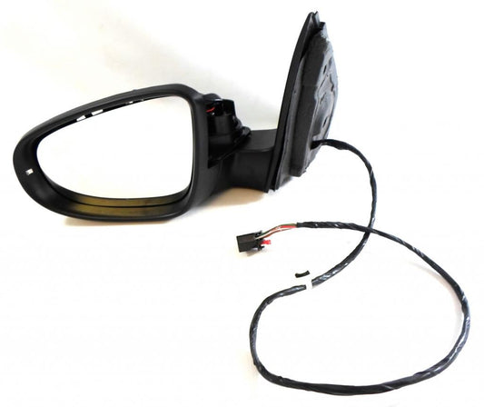 VW Golf Mk6 2009-4/2013 Powerfolding Electric Wing Door Mirror Passenger Side