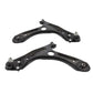 For VW Up 2011-2017 Front Lower Wishbones Suspension Arms Pair
