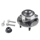 For Saab 9-5 Saloon 2010-2012 Front Hub Wheel Bearing Kits Pair ABS Ring