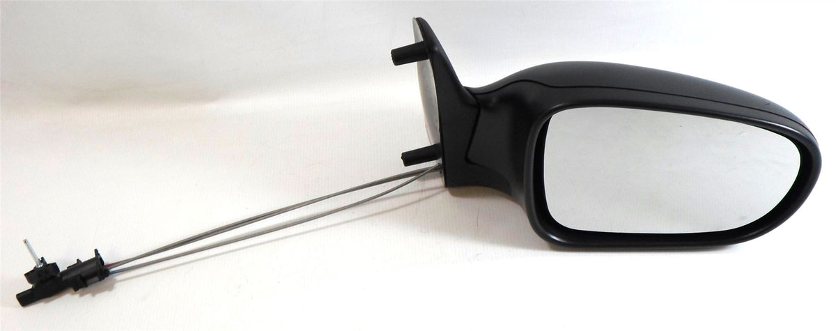 MCW Metrocab 3/2000-12/2005 Cable Wing Door Mirror Black Cover Drivers Side