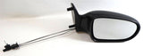 MCW Metrocab 3/2000-12/2005 Cable Wing Door Mirror Black Cover Drivers Side