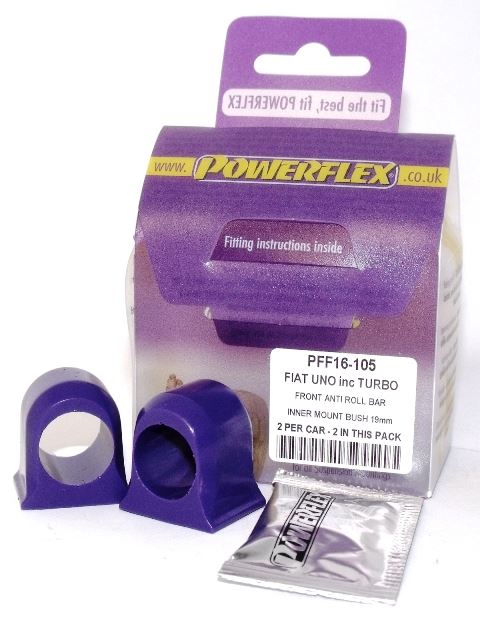 For Fiat Uno 1983-1995 PowerFlex Front Anti Roll Bar Inner Mount