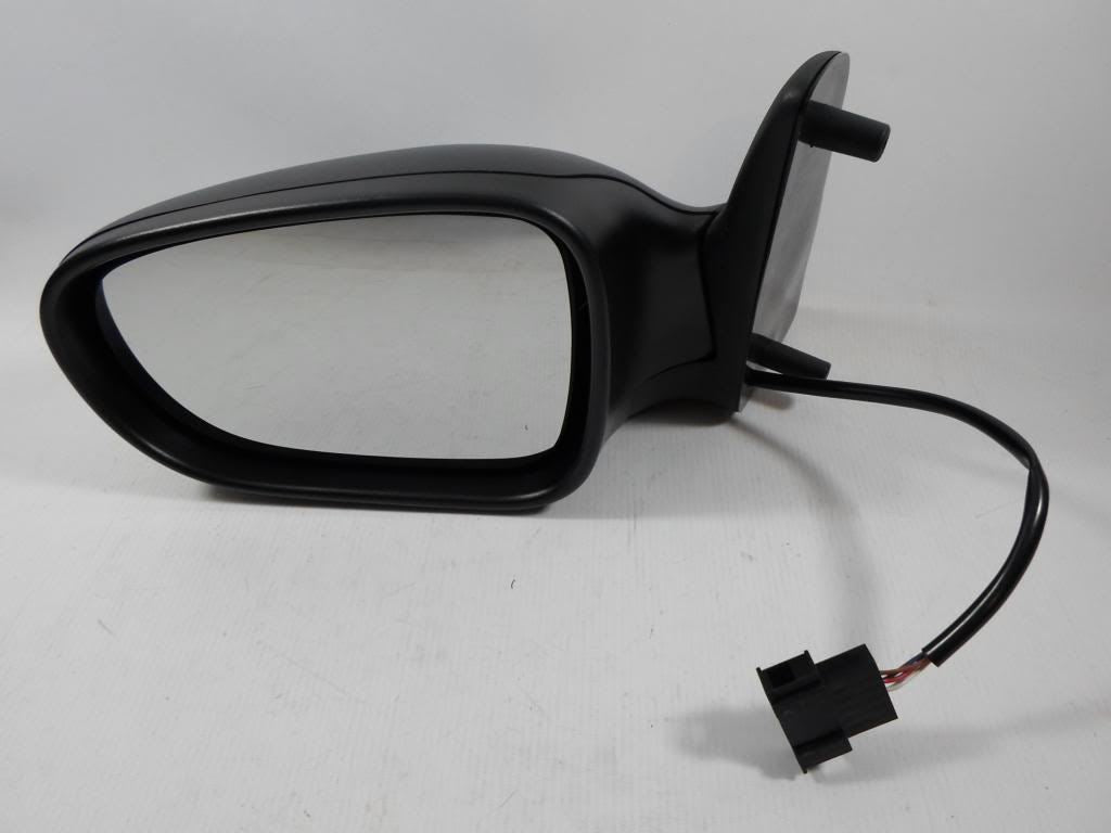 MCW Metrocab 3/2000-12/2005 Electric Wing Door Mirror Black Cover Passenger Side
