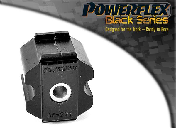 For Saab 9-5 YS3E 1998-2010 PowerFlex Black Engine Torque Rod To Engine Bush