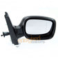 Renault Kangoo Van 2003-2008 Cable Wing Door Mirror Black Cover Drivers Side