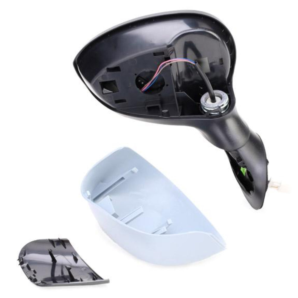 Fiat Grande Punto 2006-2010 Electric Wing Door Mirror Primed Cover Drivers Side