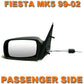 Ford Fiesta Mk4 1995-1999 Cable Adjust Black Wing Door Mirror Passenger Side N/S