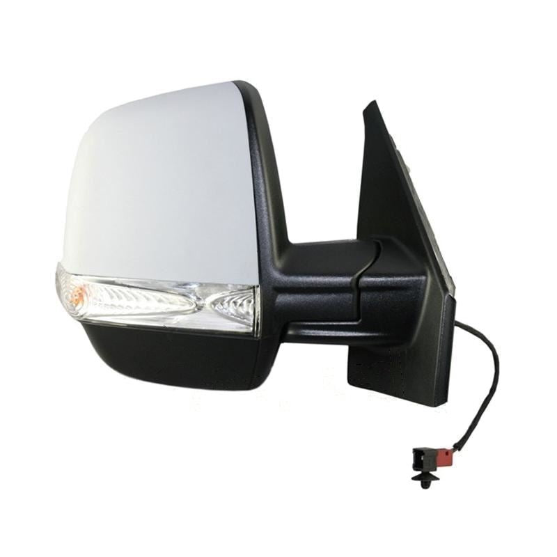 Vauxhall Combo Mk3 Van 2012-> Electric Wing Door Mirror Primed Drivers Side